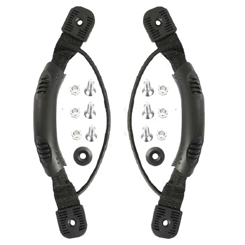 Anndason 2 Pcs Black Kayak Canoe Boat Side Mount Carry Handles/Paddle Park Kayak Handles and Hardwares