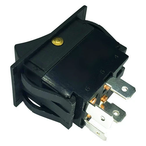 DTAIR 0808-116-K On/Off Rocker Switch Replacement for CRES Cor Equipment 0808-103-1 20A 125/250V(DPST)