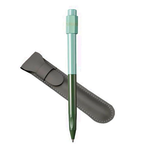 YINGIRON Y&I New Pen Kit, EDC Ballpoint Pen with Rotating Cap,Fidget Pen Gift Set to Relieve Stress Anxiety, Creative EDC Gadget for Office School (Green)