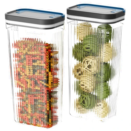 LINKLIFE 2pcs-3.2L Food Storage Containers with Airtight Lids, 6