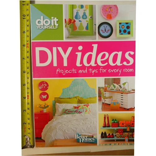 Kathy Barnes,Nancy Dietz,Lacey Howard Diy Ideas: Projects and Tips for Every Room (Better Homes and Gardens Home: Do It Yourself, 37)