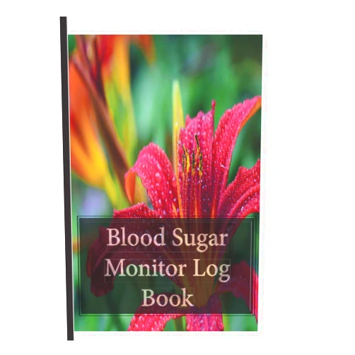 J. Flores Pouerié Blood Sugar Monitor Log Book: Monitor Blood Sugar Readings with 120 pages