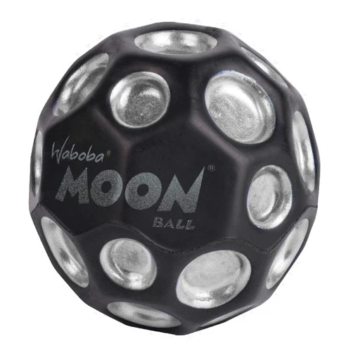 Waboba Moon Ball Dark Side of The Moon Hyper Bouncy Ball - All Ages Extreme Bounce and Fun - Super High Bouncing Ball Perfect for Active Play and Outdoor Games