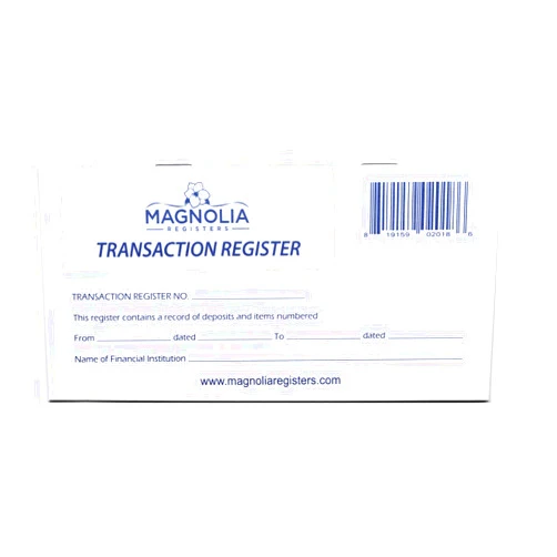 MAGNOLIA REGISTERS 5 Checkbook Registers 2024-2025-2026 Calendars