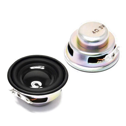 Gikfun 4Ohm 40mm Diameter 3W Full Range Audio Speaker Stereo Woofer Loudspeaker for Arduino (Pack of 2pcs) EK1794