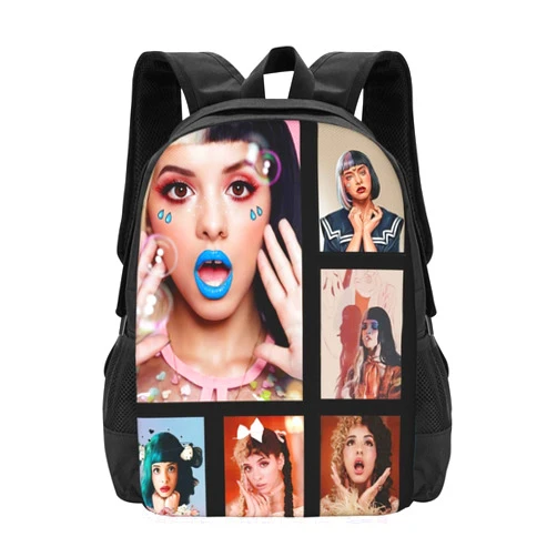 CVAHAOIUB Melanie Great Artist Martinez Laptop Backpack, Large Travel Bag, Unisex Fitness Bag, Backpack for Running Cool Business Backpack Notebook Bag for Men and Women