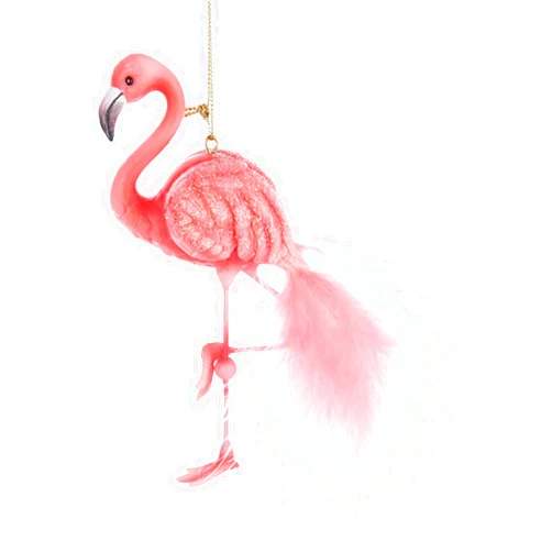 Kurt S. Adler Kurt Adler Pink Flamingo Christmas Ornament