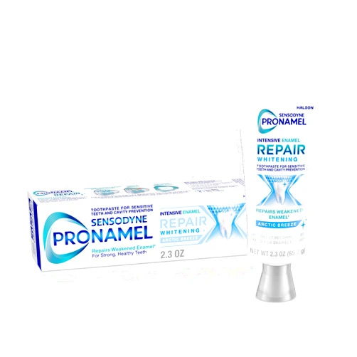 Sensodyne Pronamel Intensive Enamel Repair Toothpaste for Sensitive Teeth and Cavity Protection, Whitening Toothpaste to Strengthen Enamel, Arctic Breeze - 2.3 Ounces