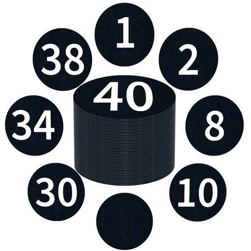 QOUBAI 60 Pcs 6