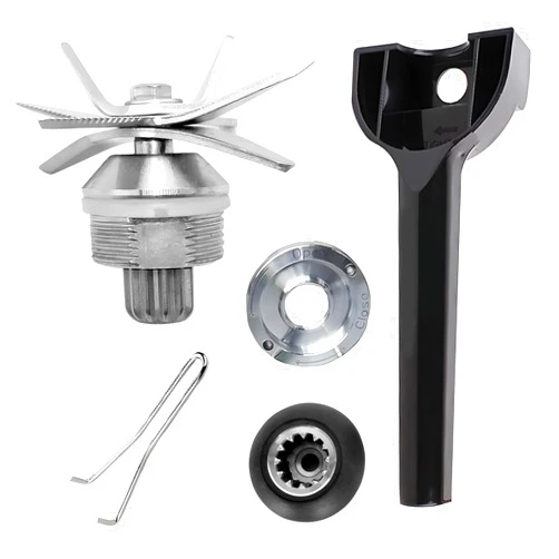 Dcvbny Blender Wet Blade Assembly with Drive Socket Removal Tool Kit & Fixed Plate VIT-amix Blade Cup Replacement Part for Vita-Mix 5200 Series Standard Blender Mixer Household 64, 32 oz Containers