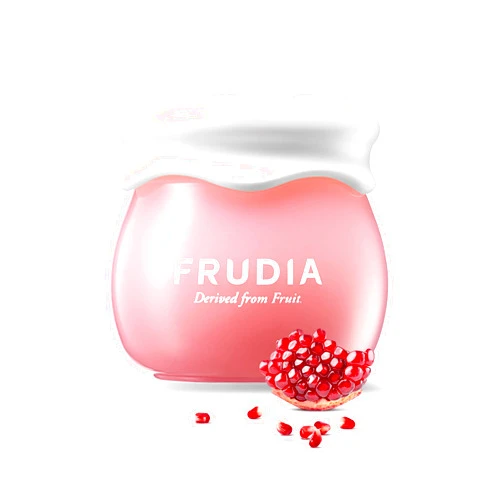 FRUDIA WELCOS Pomegranate Nutri-Moisturizing Cream Mini | Firming Face Cream w/Pomegranate extract, BL-FILL UP, Vegan Collagen | Korean Skin Care Moisturizer Face Cream (0.33 fl oz)