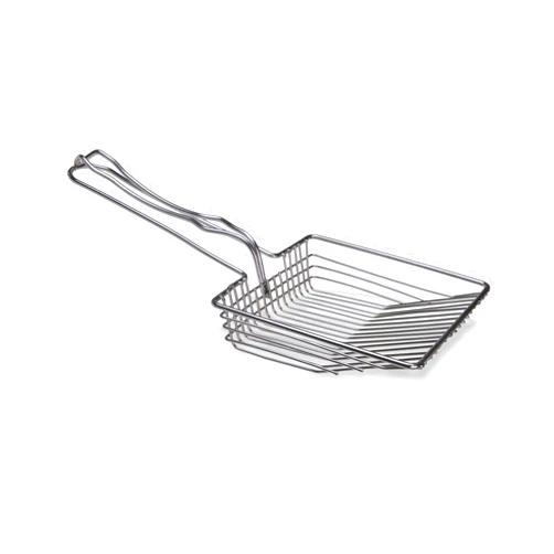 Van Ness Pets EZ Sift Stainless Steel Cat Litter Scoop, Heavy Duty, Reduces Dust