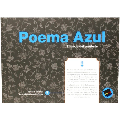 Spanish Edition by Rafael R. Valcárcel (Author), Federico Combi (Illustrator) Poema Azul (serie Azul 2 de 8)