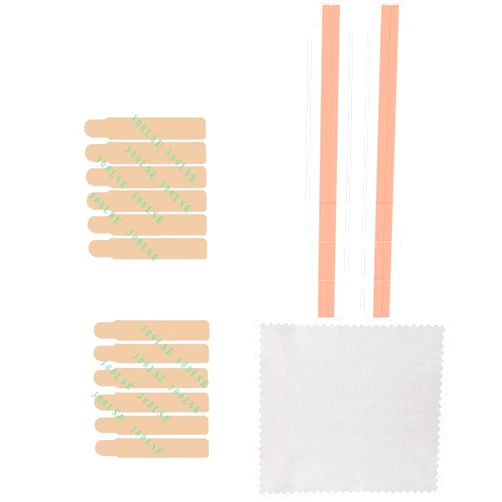 Aniboow Plastic Slide Mount Adhesive Strips for Privacy Screen, Replacement Set of Holder Tabs Double Sided Adhesive Stickers for Computer Monitors and Laptops Privacy Filter