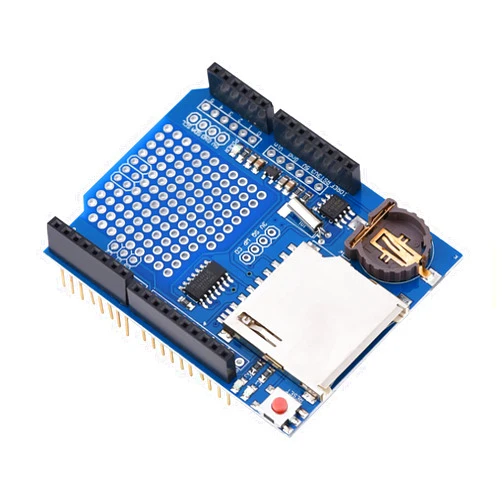 Fafeicy Data Logging Module, Module Logging Shield Data Recorder Data Logger for Arduino w/SD Card