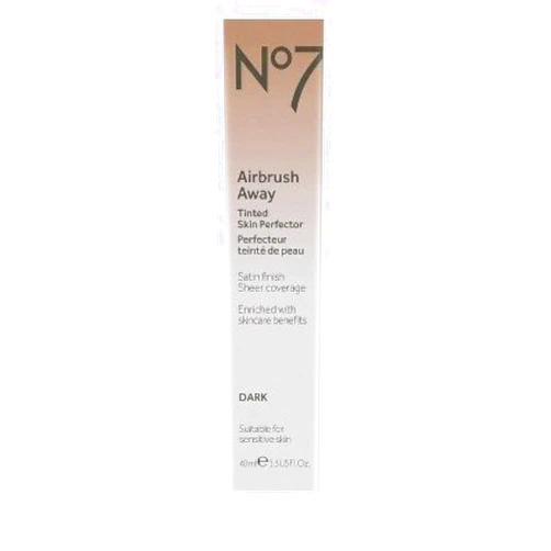 Inscape Data No7 Airbrush Away Tinted Skin Perfect Dark 1.35oz Cream