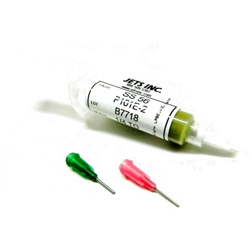 JTS Silver Solder Paste Extra Easy 56% Silver 1/4 Troy Ounce Syringe Soldering Paste SS56 Made in USA