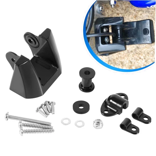Bonbo K00-00118-01 Transducer Bracket Transom Mount Kit Replacement for Garmin XDCR 200/50 kHz Dual Frequency Transducer f/010-10272-00