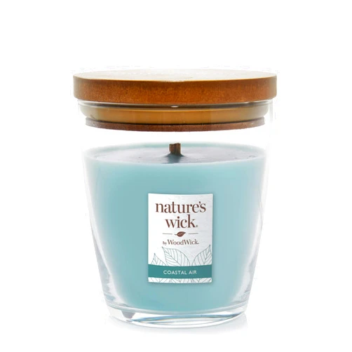 Nature's Wick Coastal Air Scented Candle, 10 ounces, Medium