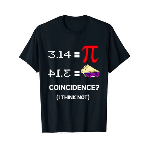 Pi Day Math Gifts and Apparel Pi Day 3.15 Pi Symbol Science and Math Teacher Gift T-Shirt