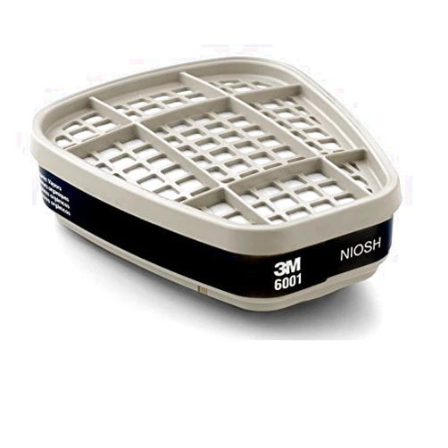 ERB 3M 6001 ORGANIC VAPOR REPLACEMENT CARTRIDGE FILTERS ( 1 PAIR PACK )