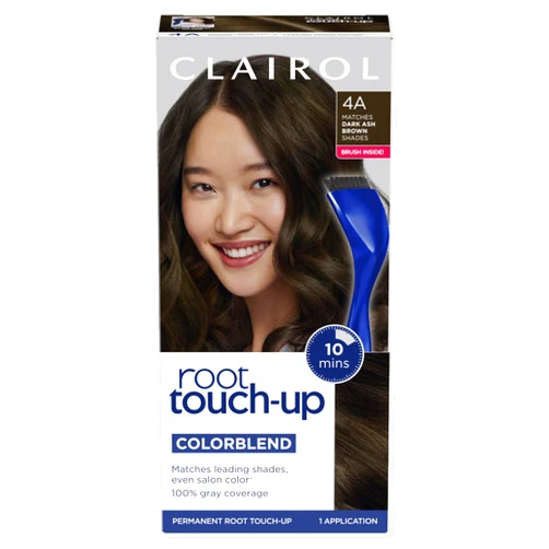 Clairol Nice N' Easy Root Touch-Up Hair Coloring Tools, 4a Dark Ash Brown