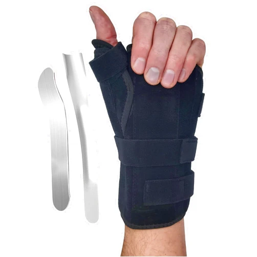 ARMSTRONG AMERICA Thumb Spica Splint & Wrist Brace | Both a Wrist Splint & Trigger Thumb Brace to Support Sprains, Tendinosis, De Quervain's Tenosynovitis, Fractures | Arthritis & Carpal Tunnel Pain (Left Hand L)