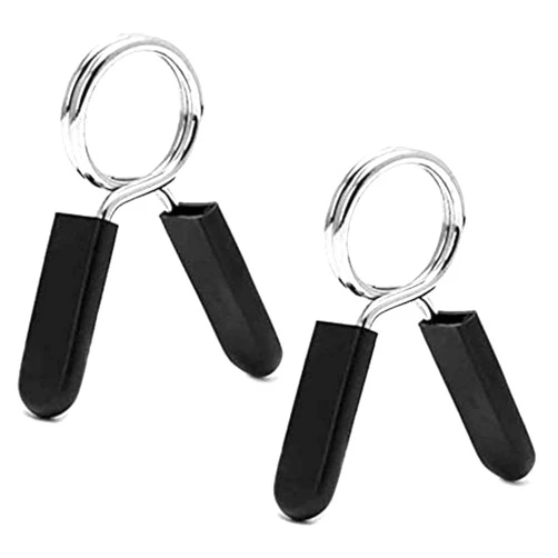Hididi 1 inch (25 mm) Barbell Spring Clip Collars,Great for 1'' Diameter Bar Clip Clamps for Dumbbell Ordinary Barbell Spring Lock Collars for Weightlifting & Strength Training