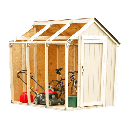 Hopkins Towing Solutions 2x4basics 90192MI Custom Shed Kit with Peak Roof, 2x4