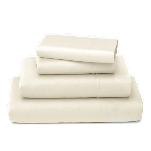 KI LINEN Queen Sheets Set - 400 Thread Count - 4 Pc Queen Size Sheet Set - 100% Egyptian Cotton Sheets for Queen Size Bed - 16