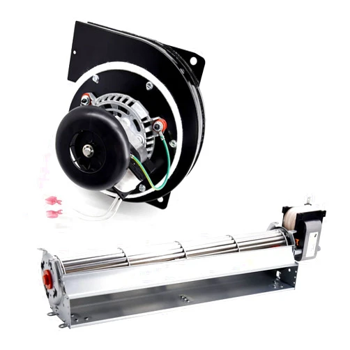 Adviace Pellet Stove Parts for Pelpro PP60 PP60-B PP60B & Pleasant Hearth PH50CABPS PH35PS PH50PS, 812-4400 Exhaust Combustion Blower and SRV7000-659 Convection Blower Distribution Fan