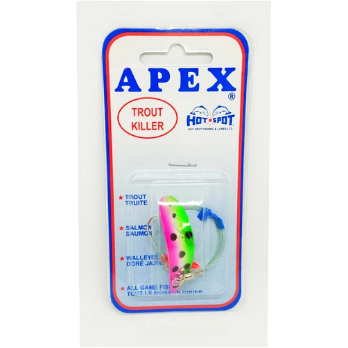 Hot Spot Hot Spot A 1 T Apex Trout Killer Trolling Lure ' 2 0 Hook