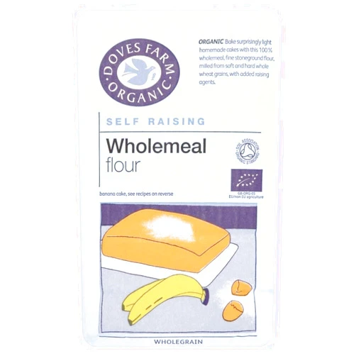 Doves Farm Organic Self Raising Wholemeal Flour (1Kg)