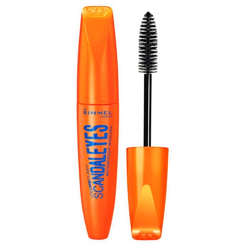 Rimmel London Scandaleyes Mascara, Waterproof, Long-Wearing, Smudge-Proof, 001 , Waterproof Black, 0.41oz