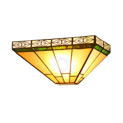 RADIANCE goods Tiffany-Style 1 Light Mission Indoor Wall Sconce 12