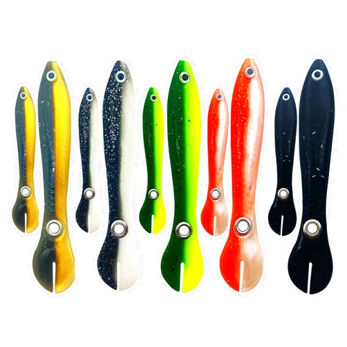 Jttsptd 10Pcs Soft Bionic Fishing Lure Artificial Fishing Bait Swimbaits Lures Realistic Soft Lures Baits Accessoriesfor Fishing Lovers Outdoor 5Colors