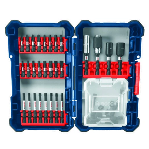 BOSCH SDMS38 38 pc. Impact Tough Screwdriving Custom Case System Set 38pc
