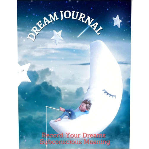ColeCom Media Dream Journal, Record Your Dreams and Subconscious Meanings, Track Deep Sleep Activity, Remember Your Dreams, Meaning of Dreams