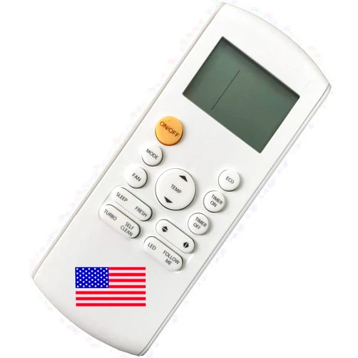 CHOUBENBEN Replacement Remote Control for Midea Rient Kaysun AC Air Conditioner RG57B1/BGE RG57B/BGE RG57A6/BGEF RG57A6/BGEF