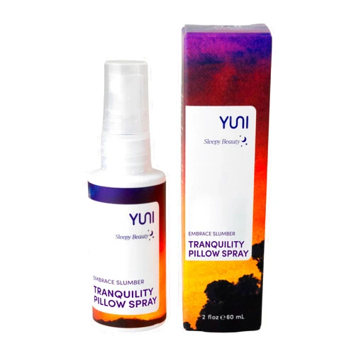 YUNI Beauty Aromatherapy Sleep Spray (2oz) Essential Oil Natural Sleep Aid Pillow Spray - Calming & Relaxing - Plant-based, Vegan, Paraben-Free, Cruelty-Free
