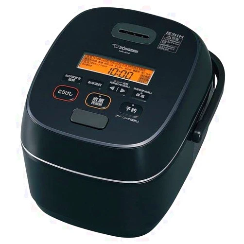 Zojirushi NW-JE10 / 18 Pressure IH Rice Cooker Extreme Cooking 1L / 1.8L Black 100V Only Japanese Only Shipped from Japan (1L (NW-JE10))