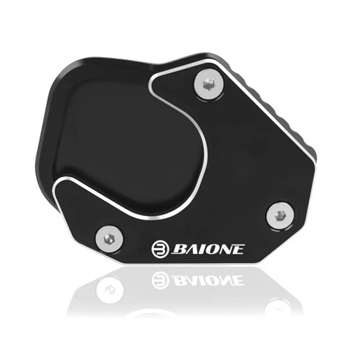 COPART Motorcycle Kickstand Pad Extender Foot Side Stand Extension Pad Support Plate For Honda CRF250 Rally CRF250L 2017 2018 2019 Black