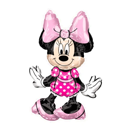 Amscan Anagram International, Inc. Minnie Mouse Consumer Inflated Party Balloon, 19