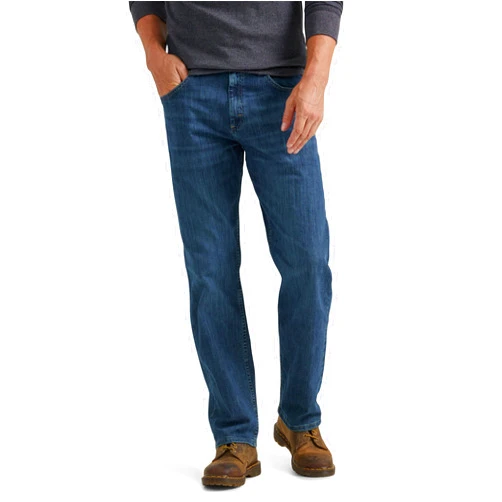 Wrangler Authentics Men's Classic 5-Pocket Relaxed Fit Flex Jean