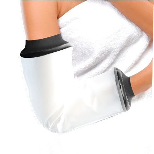 KEEFITT PICC Line Shower Cover Medium, Waterproof PICC Line Cover for Upper Arm, Adult Arm PICC Line Shower Sleeve for Chemotherapy Shower, Upper Arm Wound, Bandage Dressing Protection