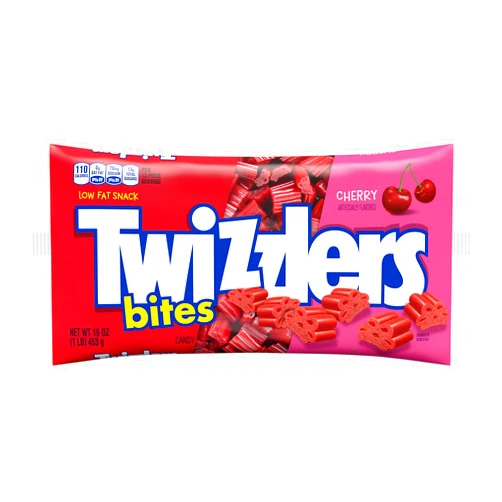 TWIZZLERS Bites Cherry Candy Bag, 16 oz
