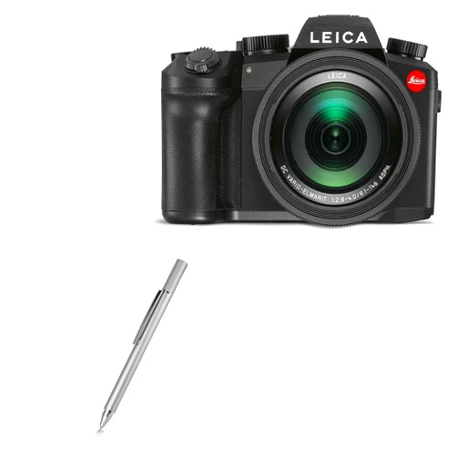 BoxWave Stylus Pen Compatible with Leica V-Lux 5 (Stylus Pen FineTouch Capacitive Stylus, Super Precise Stylus Pen for Leica V-Lux 5 - Metallic Silver