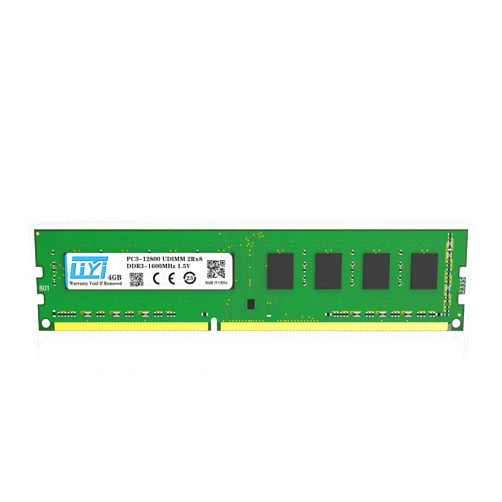 LIYI DDR3 4GB RAM Single (1x4GB) 1600MHz PC3-12800S CL11 Unbuffered Non-ECC 1.5V 2Rx8 Dual Rank Channel 240 Pin UDIMM PC Computer Desktop Memory Module Ram SDRAM Upgrade