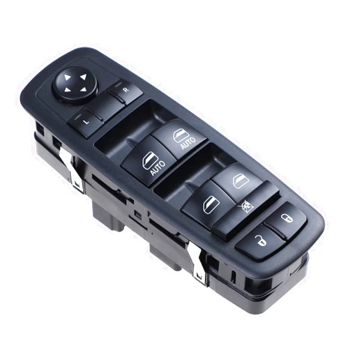 YAOPEI Master Power Window Switch Left Driver Side for Chrysler Town & Country 2012-2016, Dodge Grand Caravan 2012 2013 2014 2015 2016 2017 2018 2019 for Ram C/V 2012-2015 Replaces 68110871AA (3 PINS+0 PIN)