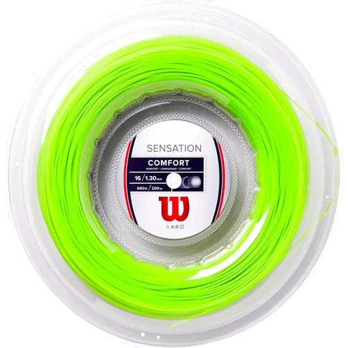 Wilson Sensation 16 Neon Green Tennis String